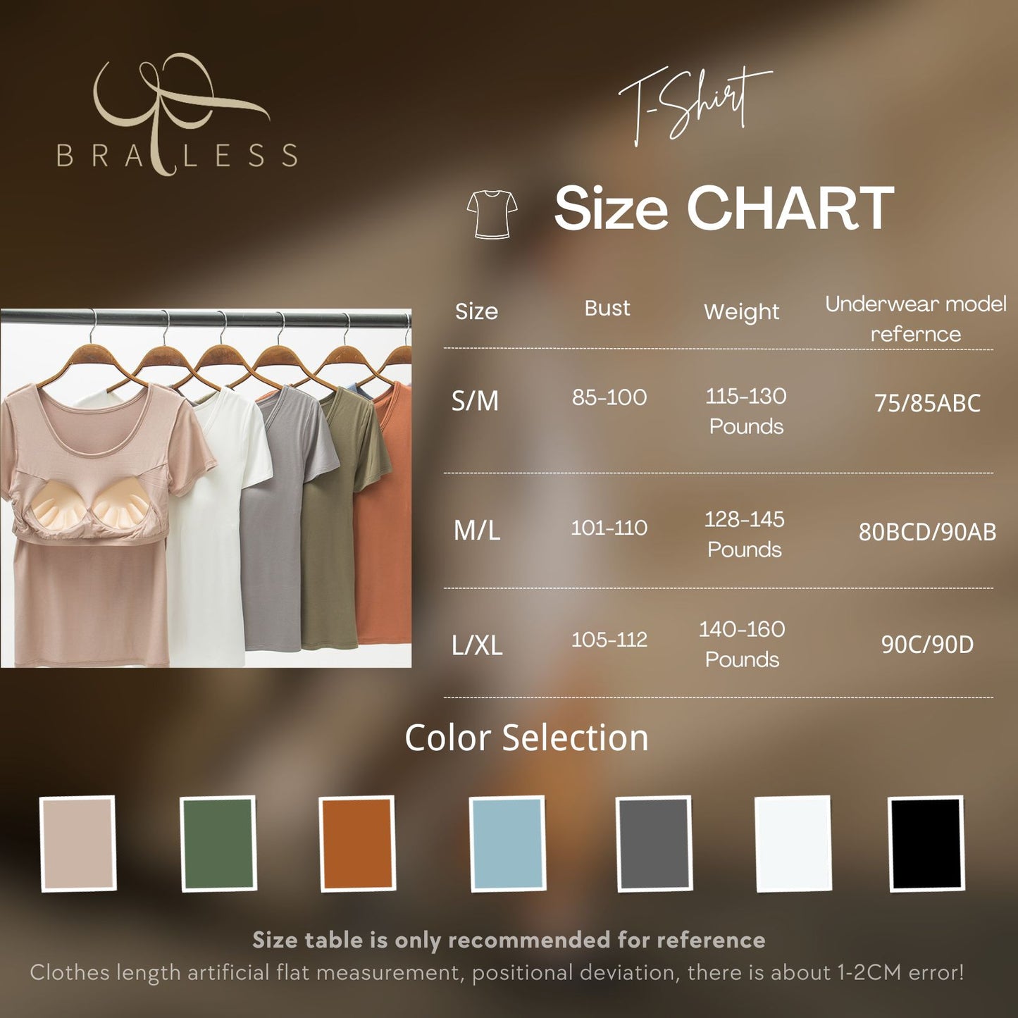 Super Comfortable Top -Bra Tee