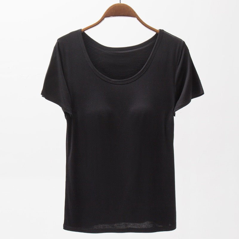 Super Comfortable Top -Bra Tee