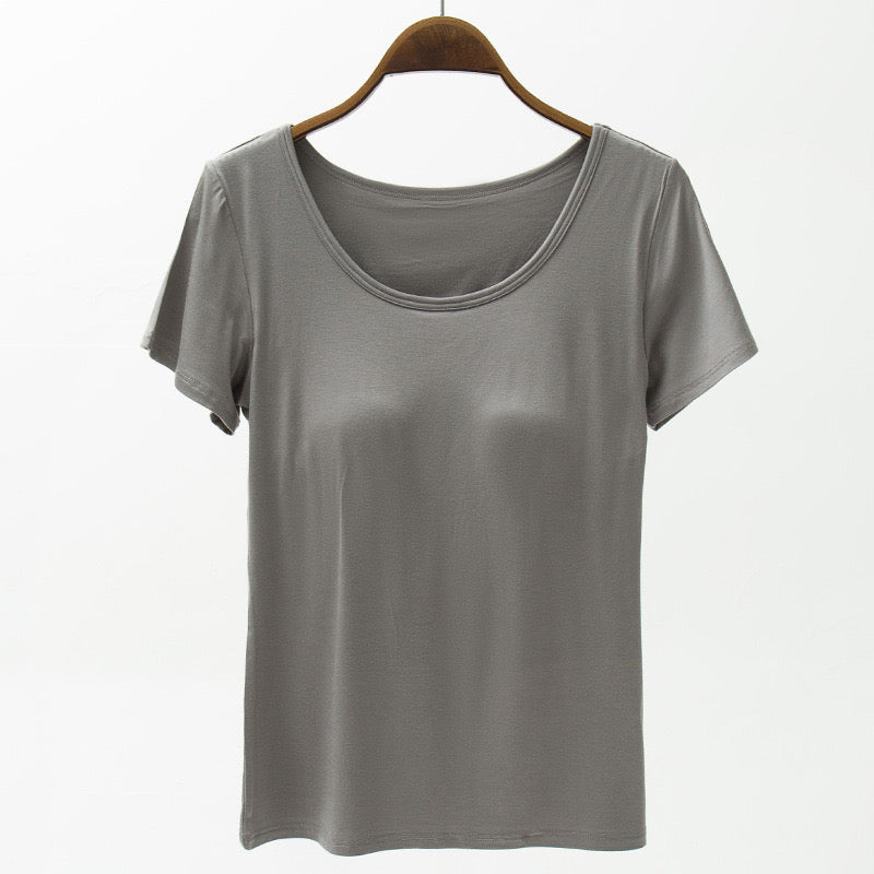 Super Comfortable Top -Bra Tee